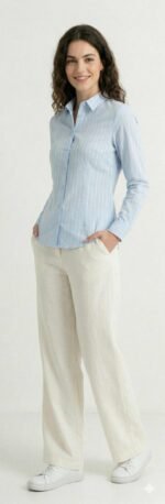 Camisa Valentina entallada - Imagen 3